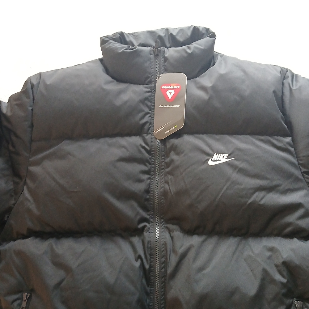 NWT Sz.L Mens Nike Sportswear Club Primaloft Puffer Jacket - Picture 2 of 9